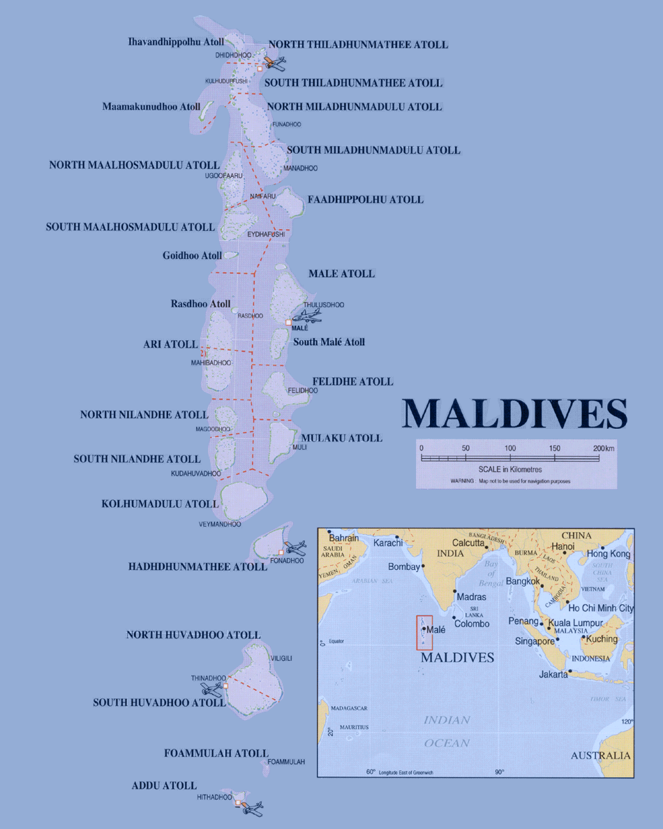 Legalizzazioni Maldive